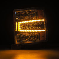 AlphaRex 14-15 Chevrolet Silverado NOVA-Series LED Projector Headlights Chrome OffRoadUSA.com