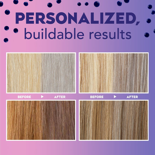 OGX Blonde Enhanced + Purple Toning Drops Pre-Lightened, Natural Blonde Hair Color Protection Keratin Treatment 4 fl oz EasyOptionXY LLC