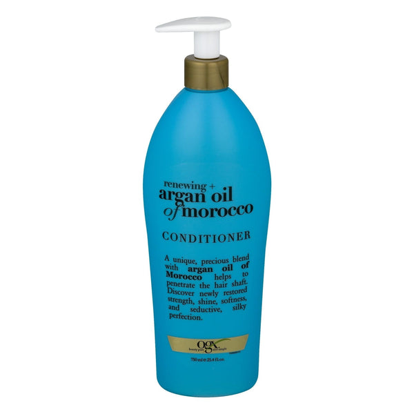 OGX Renewing Argan Oil of Morocco Conditioner with Pump, 25.4 fl oz EasyOptionXY LLC