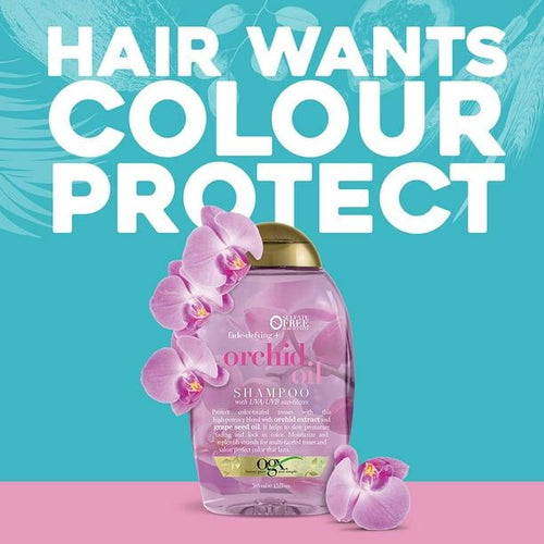 OGX Fade-Defying + Orchid Oil Moisturizing Daily Shampoo, 13 fl oz EasyOptionXY LLC