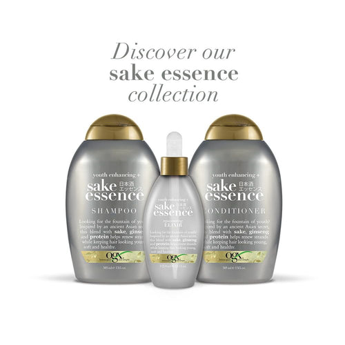 OGX Youth Enhancing + Sake Essence Shampoo, 13.0 Fl Oz EasyOptionXY LLC