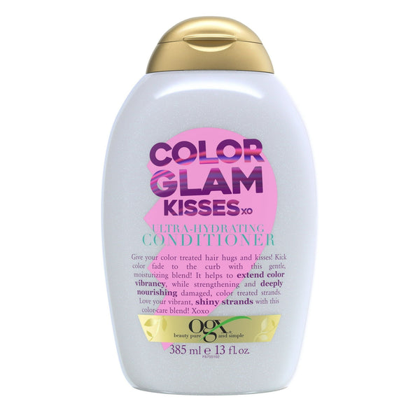 OGX ColorGlam Ultra Hydrating Conditioner for Color-Treated Hair Gentle Sulfate Free Surfactants to Soften & Moisturize Hair Semi-Sweet Scent13 fl oz EasyOptionXY LLC