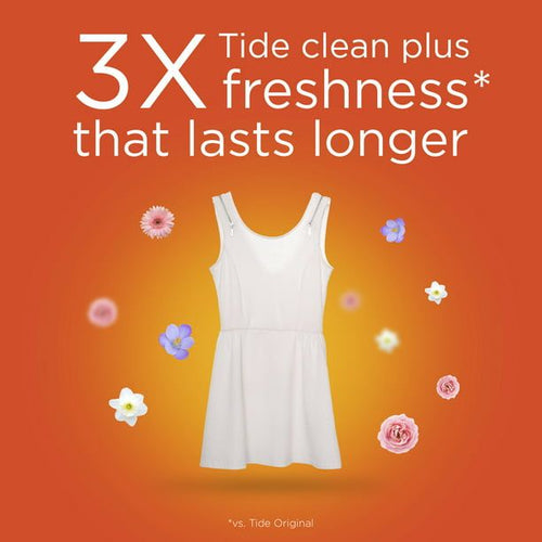 Tide plus Febreze Freshness Spring and Renewal Scent Liquid Laundry Detergent; 92 oz 59 loads EasyOptionXY LLC