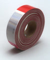 2" Conspicuity Tape 11" Red / 7" White 3M™ Diamond Grade™ x 150 Ft | RW200 RatchetStrap.Com