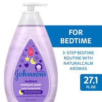 Johnson's Bedtime Baby Moisture Wash with Soothing Aromas, 27.1 fl. oz EasyOptionXY LLC