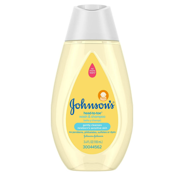 Johnson's Head-To-Toe Tearless Gentle Baby Wash & Shampoo, 3.4 fl. oz EasyOptionXY LLC