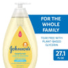 Johnson's Head-To-Toe Tear Free Baby Body Wash Soap and Shampoo, 27.1 oz EasyOptionXY LLC