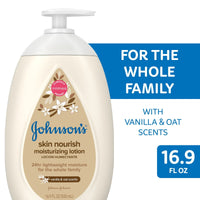Johnson's Baby Body Lotion with Vanilla & Oat Scents, 16.9 fl. oz EasyOptionXY LLC