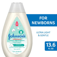 Johnson's CottonTouch Newborn Baby Shampoo and Body Wash Soap, 13.6 oz EasyOptionXY LLC