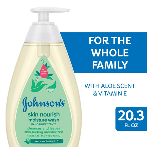 Johnson's Skin Nourish Moisture Baby Body Wash, Aloe, 20.3 fl. oz EasyOptionXY LLC