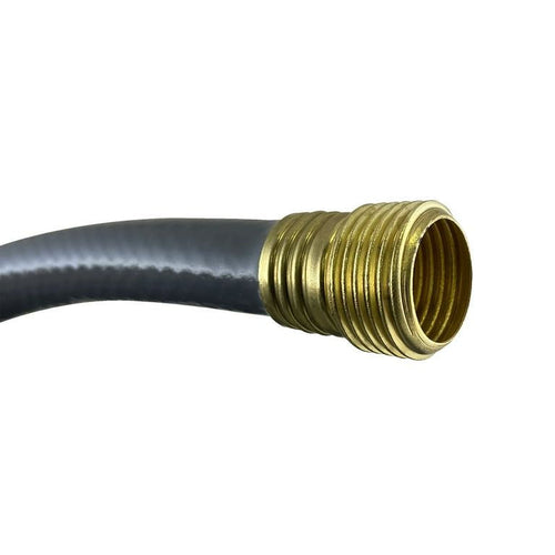 Expert Gardener 100 foot Medium Duty Garden Hose Gray EasyOptionXY LLC