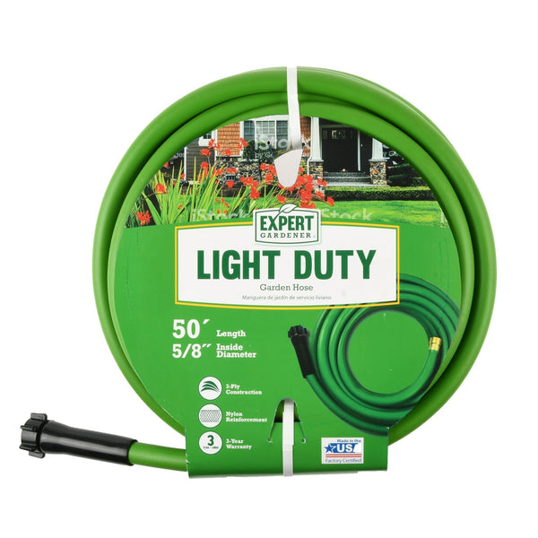 Expert Gardener Light Duty 5/8" x 50' Garden Hose EasyOptionXY LLC