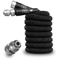 Pocket Hose Silver Bullet Water Hose by BulbHead, Expandable Hose with Lead-Free Aluminum Connectors EasyOptionXY LLC