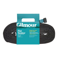 Gilmour Flat Soaker Hose 50', Black, 1 Each, 870501-1002 EasyOptionXY LLC