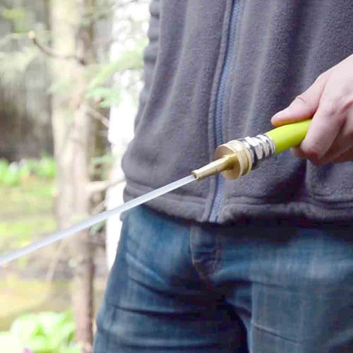 Aqua Joe 2-in-1 Twist Hose + Jet Sweeper Nozzle, 3/4" Fitting EasyOptionXY LLC