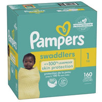 Pampers Swaddlers Diapers Size 1, 160 Count EasyOptionXY LLC