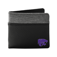 Littlearth NCAA Kansas State Wildcats Pebble Bi-Fold Wallet EasyOptionXY LLC