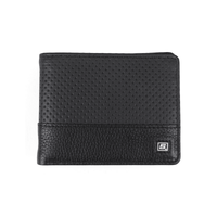 Men's Skechers Two Tone Perforated Slimfold Wallet EasyOptionXY LLC