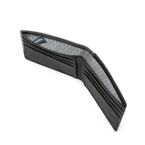 Men's Skechers Two Tone Perforated Slimfold Wallet EasyOptionXY LLC