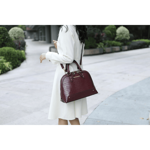 MKF Collection Nora Croco Satchel Handbag by Mia k. (Color Navy) EasyOptionXY LLC