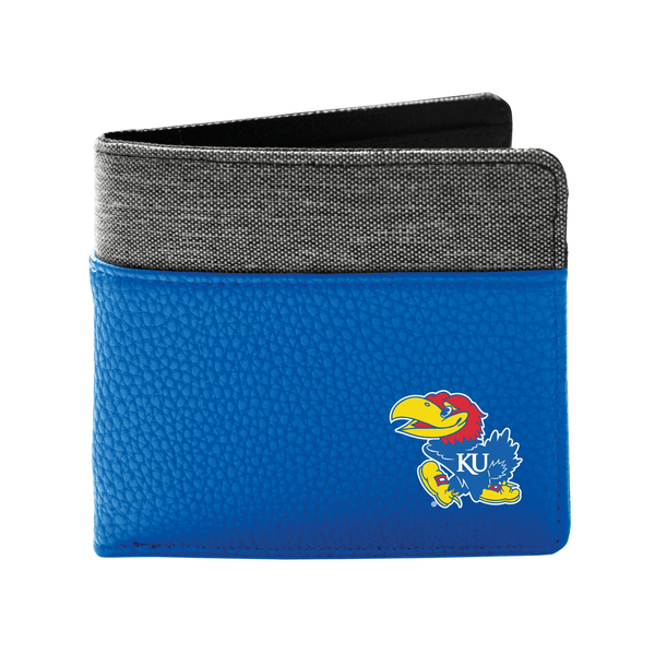 Littlearth NCAA Kansas Jayhawks Pebble Bi-Fold Wallet EasyOptionXY LLC