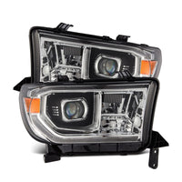 AlphaRex 07-13 Toyota Tundra/08-17 Toyota Sequoia MK II LUXX-Series LED Projector Headlights Chrome (With Level Adjuster) OffRoadUSA.com