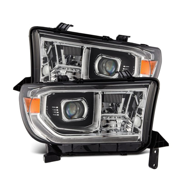 AlphaRex 07-13 Toyota Tundra/08-17 Toyota Sequoia MK II LUXX-Series LED Projector Headlights Chrome (With Level Adjuster) OffRoadUSA.com