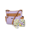 Koltov Vegan Leather Naomi Large Crossbody with Willow Wallet, Lilac EasyOptionXY LLC