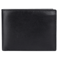 Dopp Men's Regatta Double ID Credit Card Billfold Leather, Black EasyOptionXY LLC