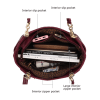 MKF Collection Allison Vegan Leather Women's 2 PCS Tote & Wallet by Mia K. - (Color Taupe) EasyOptionXY LLC