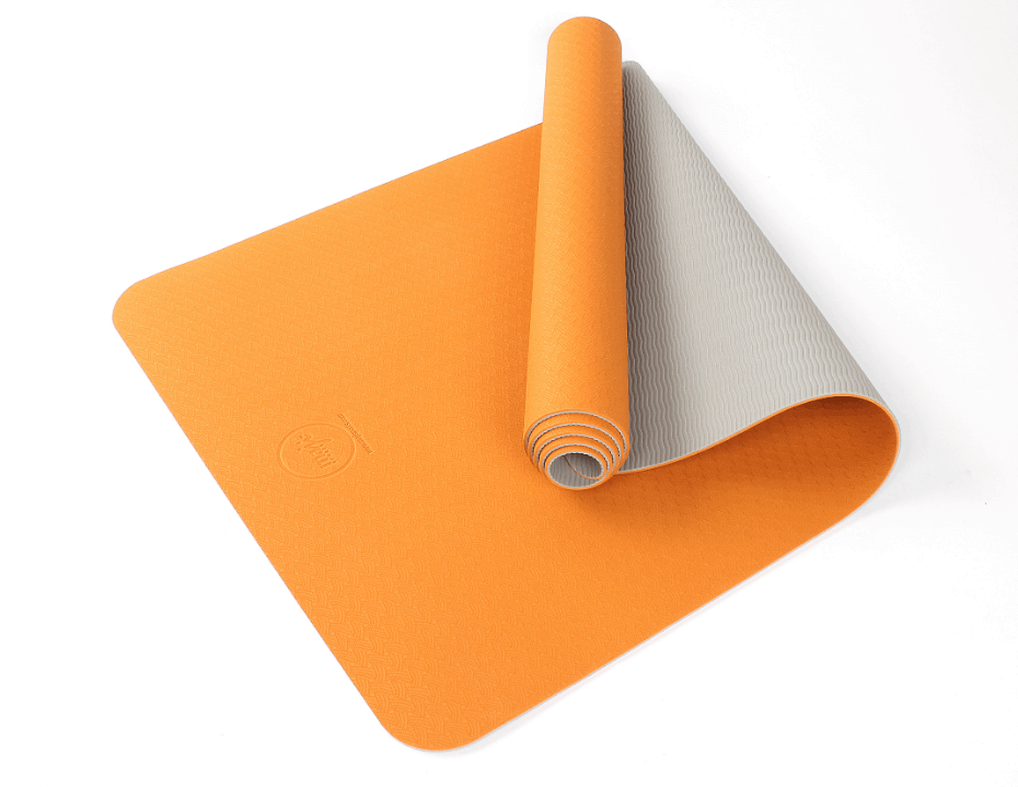 2-Tone TPE Premium Yoga Mat - Non-Slip, Eco-Friendly, Extra Cushioning for All Yoga Styles