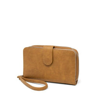 Koltov Vegan Leather Emily East West Tote with Willow Wallet, Black EasyOptionXY LLC