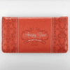 Amazing Grace Coral Faux Leather Checkbook Cover EasyOptionXY LLC