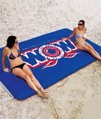 WOW Sports Floating Pool and Lake Water Walkway and Lounge - Red (12-2040) Jupiter Gear