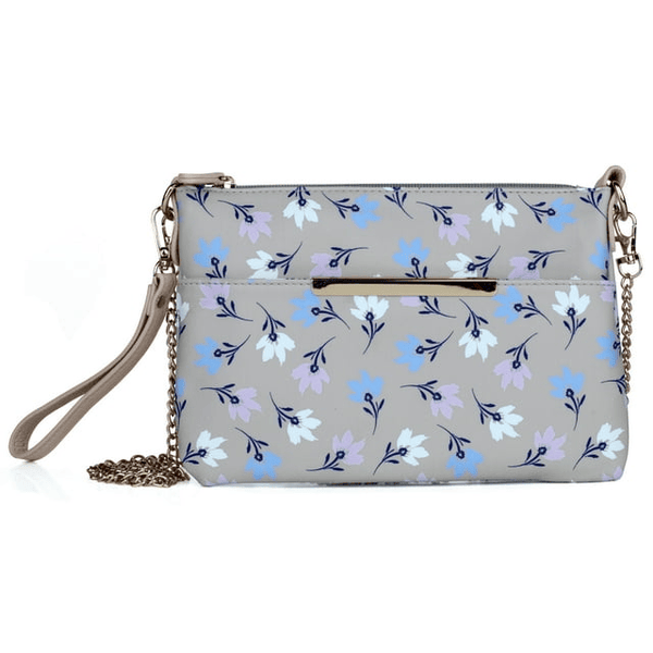 Julia Buxton Women's Trudy Everywhere Convt Pouch Vegan Leather, White Pepper EasyOptionXY LLC