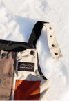 Waterproof Snow bib for youth and toddler Keep the Littles Wild