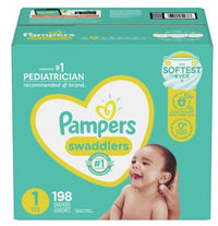 Pampers Swaddlers Diapers Size 1, 198 Count EasyOptionXY LLC