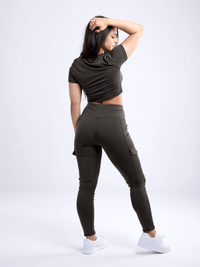 JupiterGear High-Waisted Leggings with Side Cargo Pockets Jupiter Gear