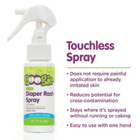 Boogie No-Rub Liquid Diaper Rash Spray with Zinc Oxide, 1.7 fl oz EasyOptionXY LLC