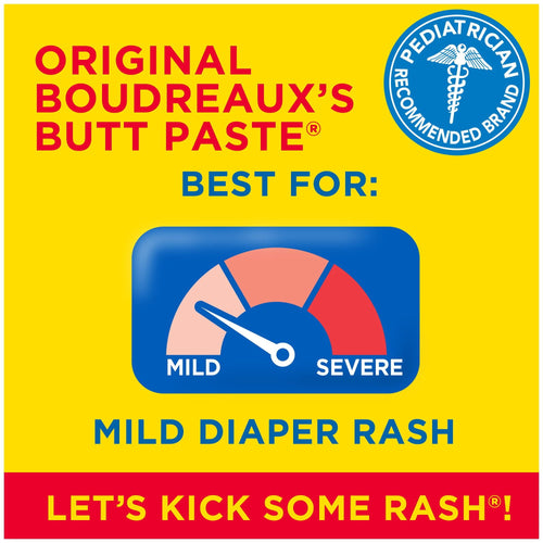 Boudreaux's Butt Paste Original Diaper Rash Cream, Ointment for Baby, 4 oz Tube EasyOptionXY LLC