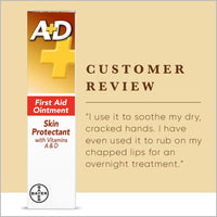 A+D First Aid Ointment, Dry Skin Moisturizer + Skin Protectant, 1.5 oz Tube EasyOptionXY LLC