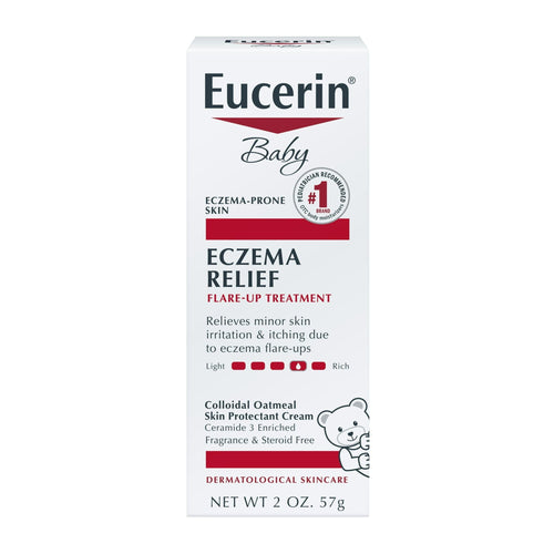 Eucerin Baby Eczema Relief Flare-Up Treatment, Baby Eczema Cream with Colloidal Oatmeal, 2 Oz Tube EasyOptionXY LLC