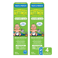 Boudreaux's Butt Paste with Natural* Aloe, Baby Diaper Rash Cream, Ointment, 4 oz, 2 Pack EasyOptionXY LLC
