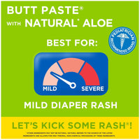 Boudreaux's Butt Paste with Natural* Aloe, Baby Diaper Rash Cream, Ointment, 4 oz, 2 Pack EasyOptionXY LLC
