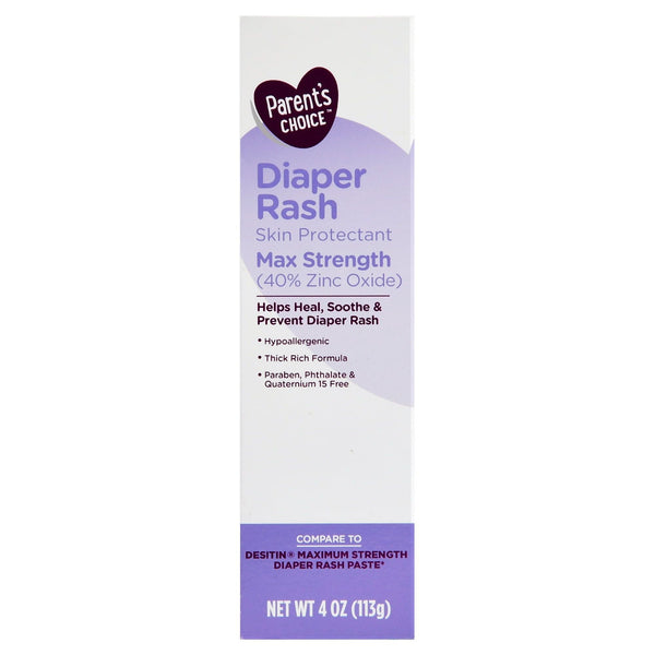 Parent's Choice Diaper Rash Ointment, Max Strength, 4 oz EasyOptionXY LLC