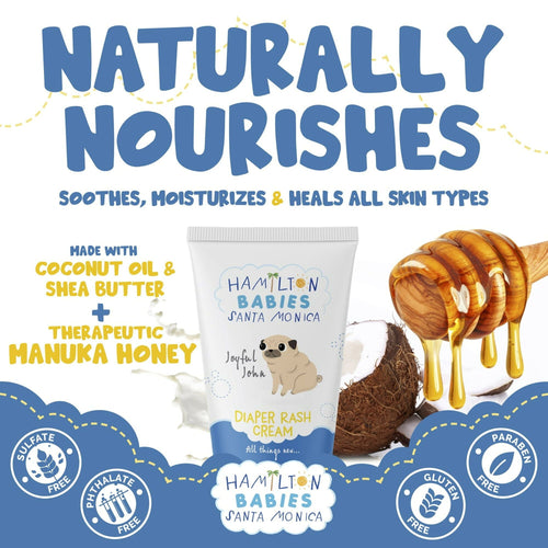 Hamilton Babies Joyful John Diaper Rash Cream, 1 Ct, 3.3 fl oz EasyOptionXY LLC