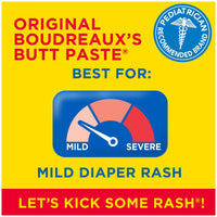 Boudreaux's Butt Paste Original Diaper Rash Cream, Ointment for Baby, 4 oz Tube, 3 Pack EasyOptionXY LLC