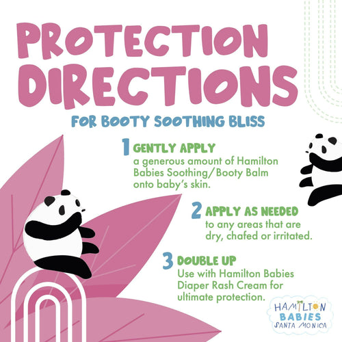 Hamilton Babies Soothing Booty Balm Diaper Rash Cream, 1 Ct, 3.3 fl oz EasyOptionXY LLC