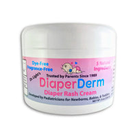 DiaperDerm 8oz All N atural Pediatrician Formulated Diaper Rash Cream EasyOptionXY LLC