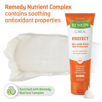 Medline Remedy Clinical Zinc Oxide Paste Skin Protectant (4 oz Tube), Vanilla Scent, Diaper Rash Cream, Incontinence Care EasyOptionXY LLC